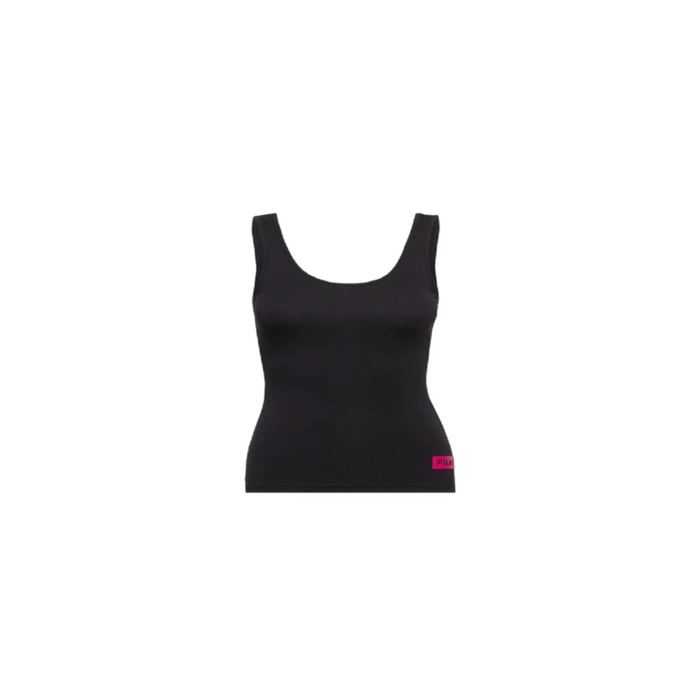 Fila Racerback Tanktop Katoen Black Dames