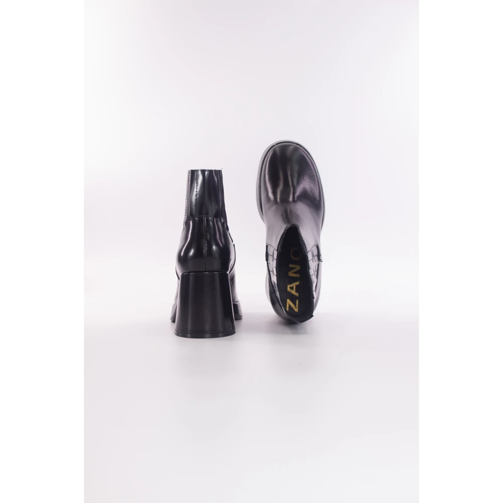 Elvio Zanon Ec1705Xnero Heeled Boots