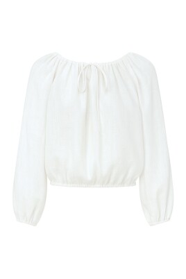 white-linen-balloon-sleeve-crop-top