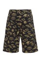 spaceship-print-stretch-shorts