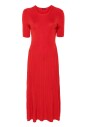 robe-maxi-rouge-satinee