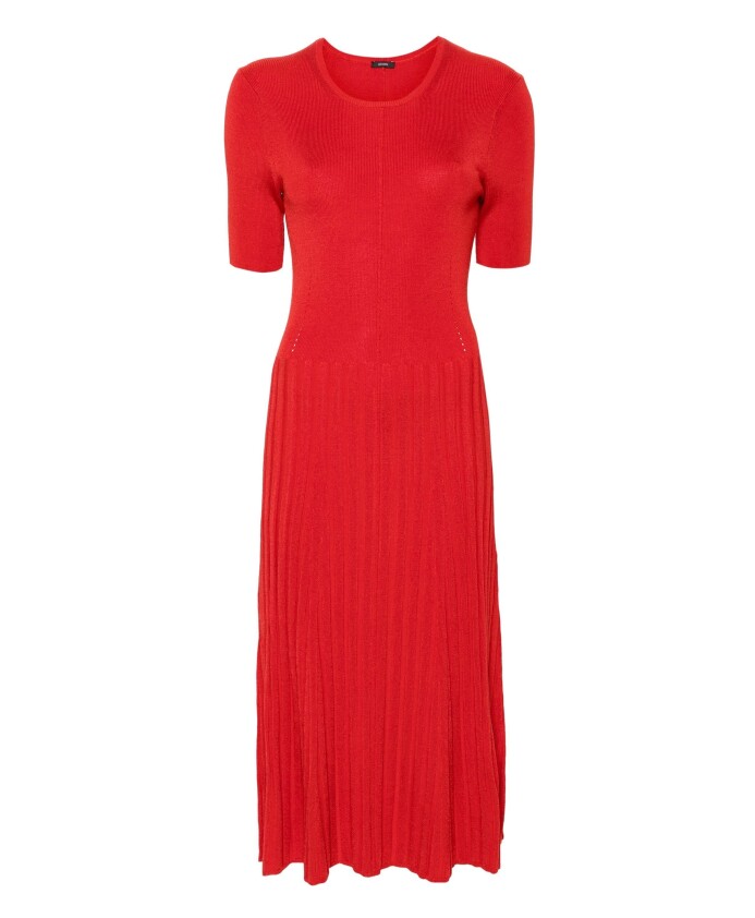 robe-maxi-rouge-satinee