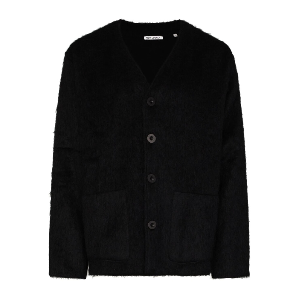 Our legacy mohair cardigan on sale black