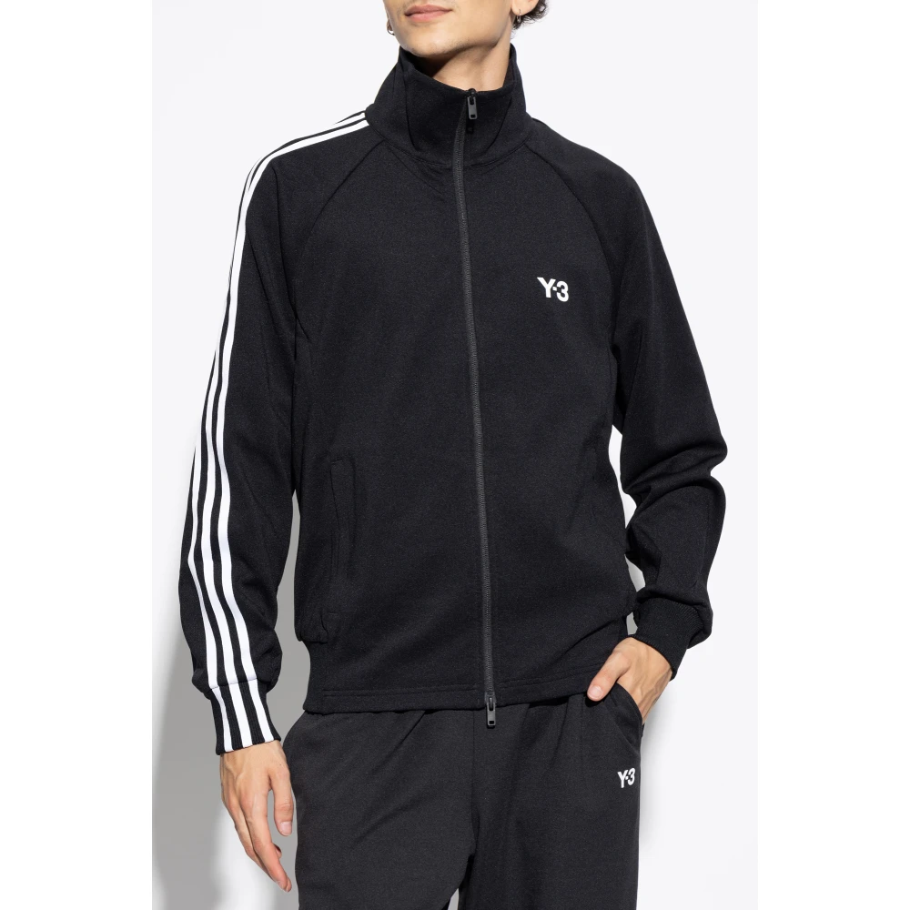 Y-3 Sweatshirt met kraag Black Heren