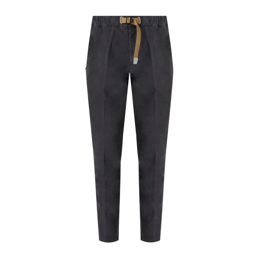White Sand Grijze Katoenen Skinny Leg Broek Gray Heren