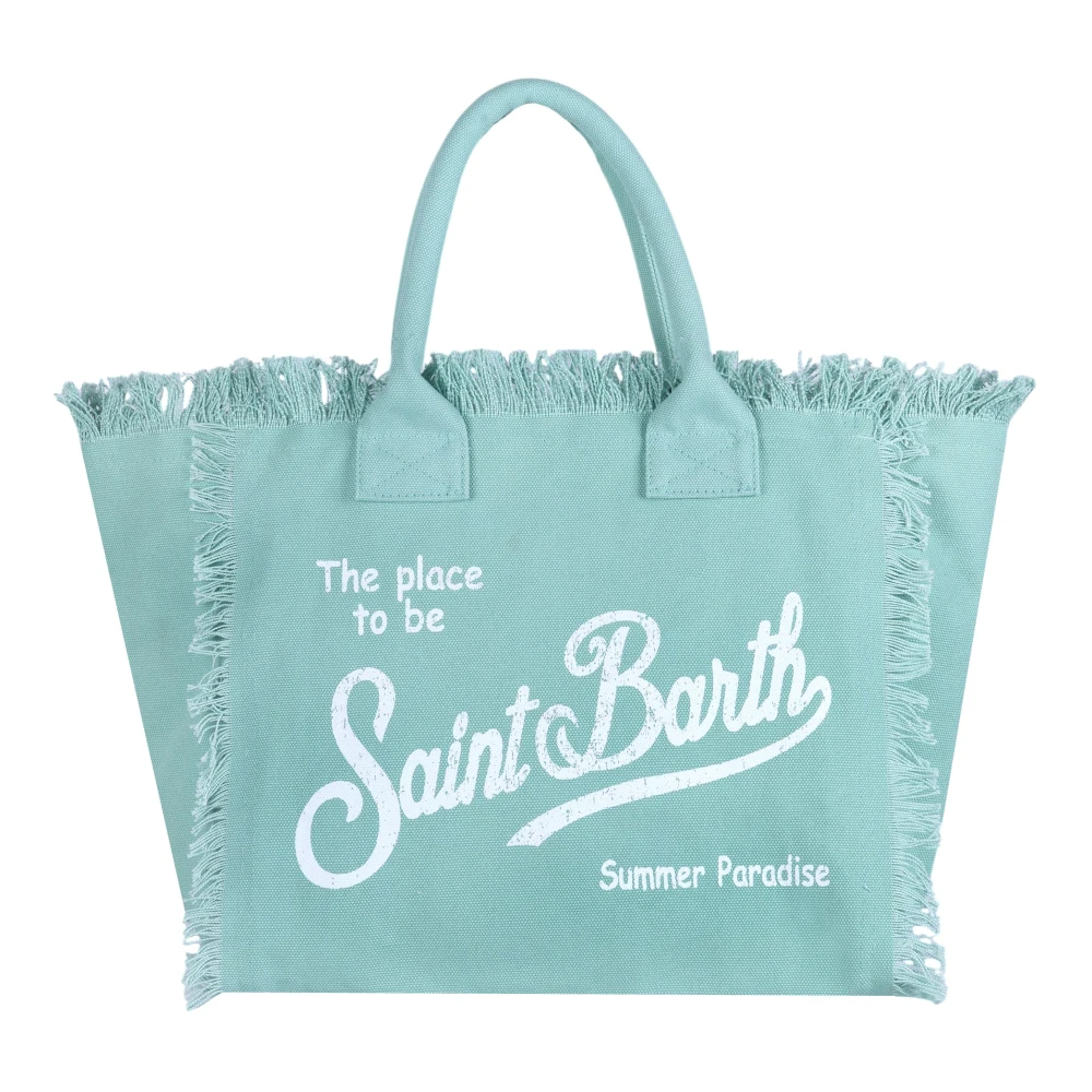 Mc2 Saint Barth Vrouw Groente Tassen Dames, Groen, One Size, Katoen, Vanity Schoudertas
