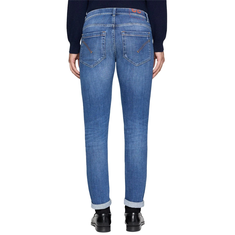 Dondup Skinny Fit George Jeans Blue Heren