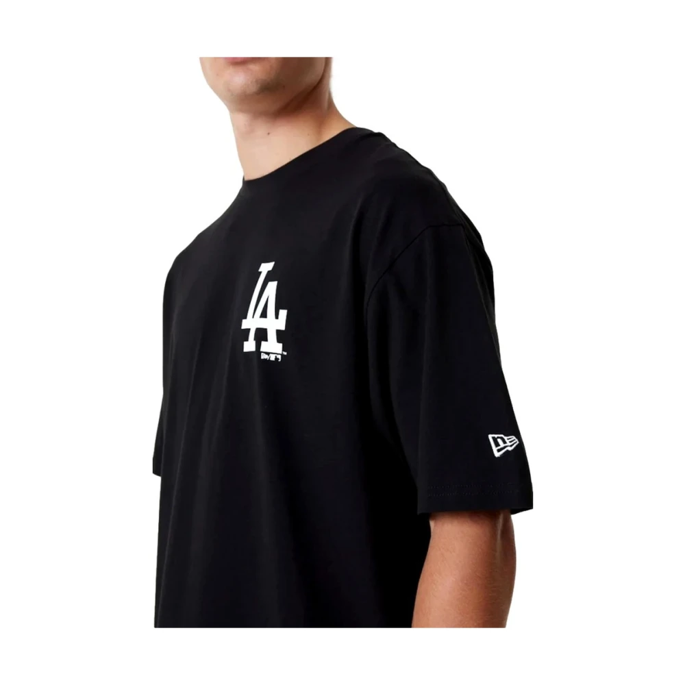 new era Zwarte Dodgers MLB Essentials Tee Black Heren