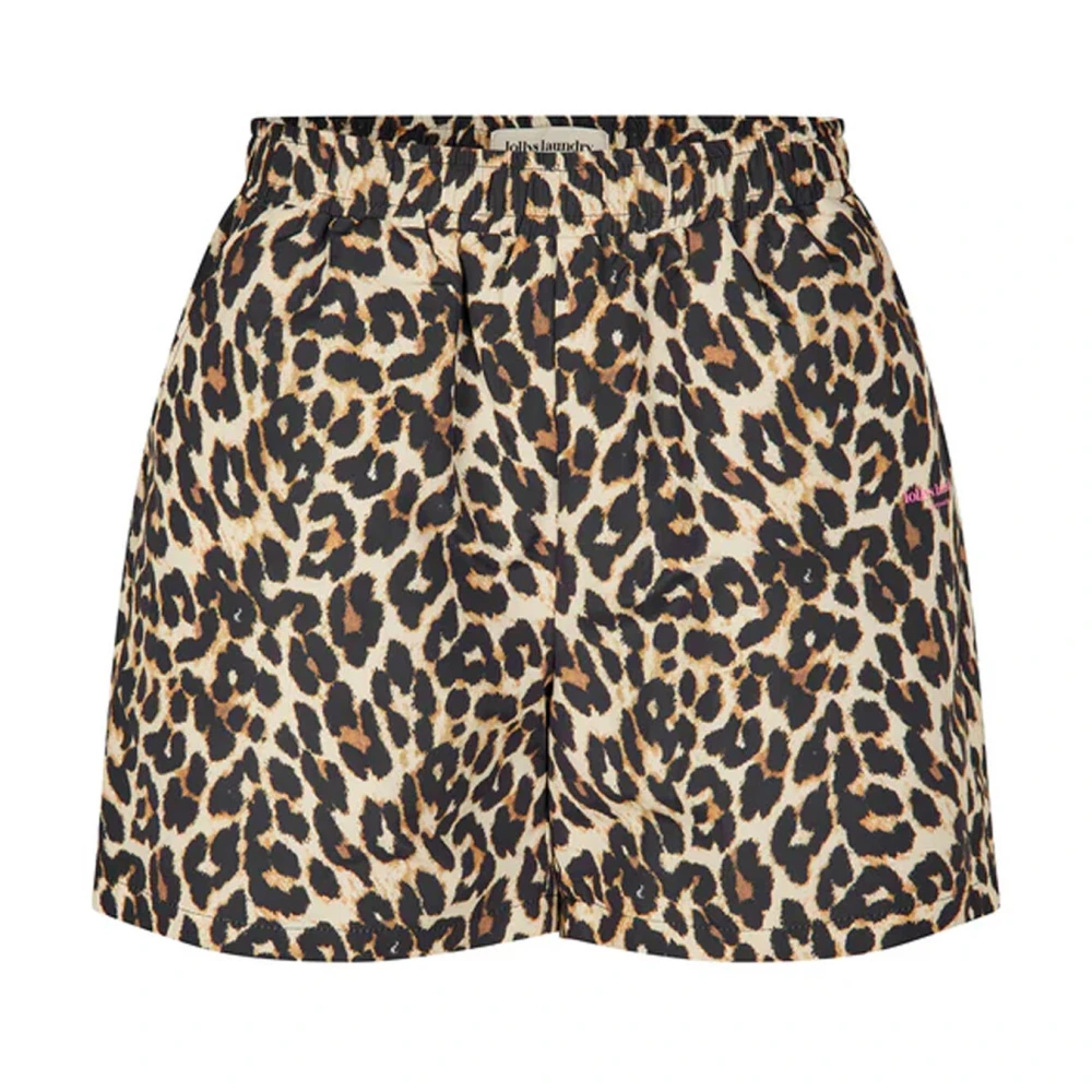 Lollys Laundry Leopard Print Shorts & Knickers Brown Dames