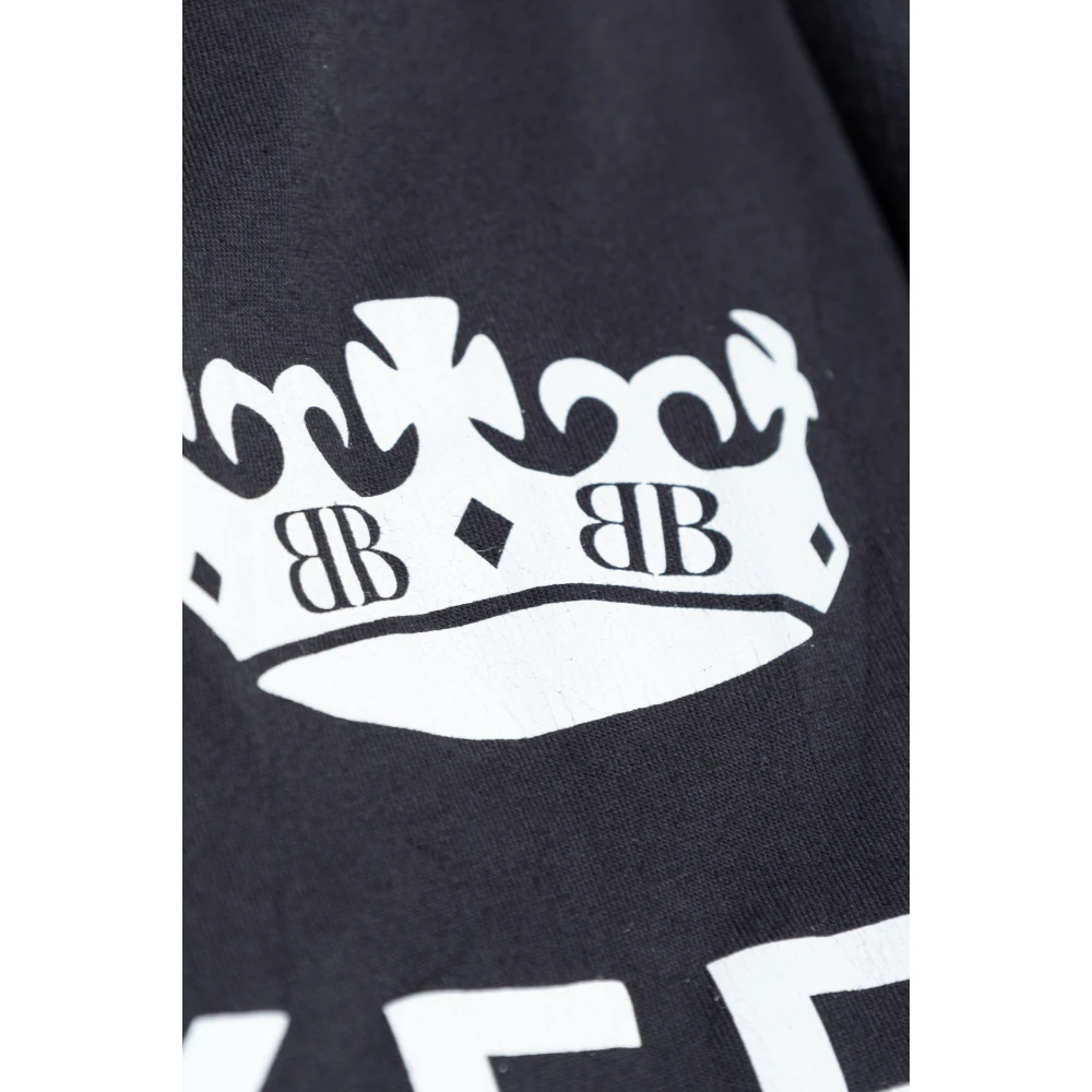 Balenciaga Oversized T-shirt Gray Dames