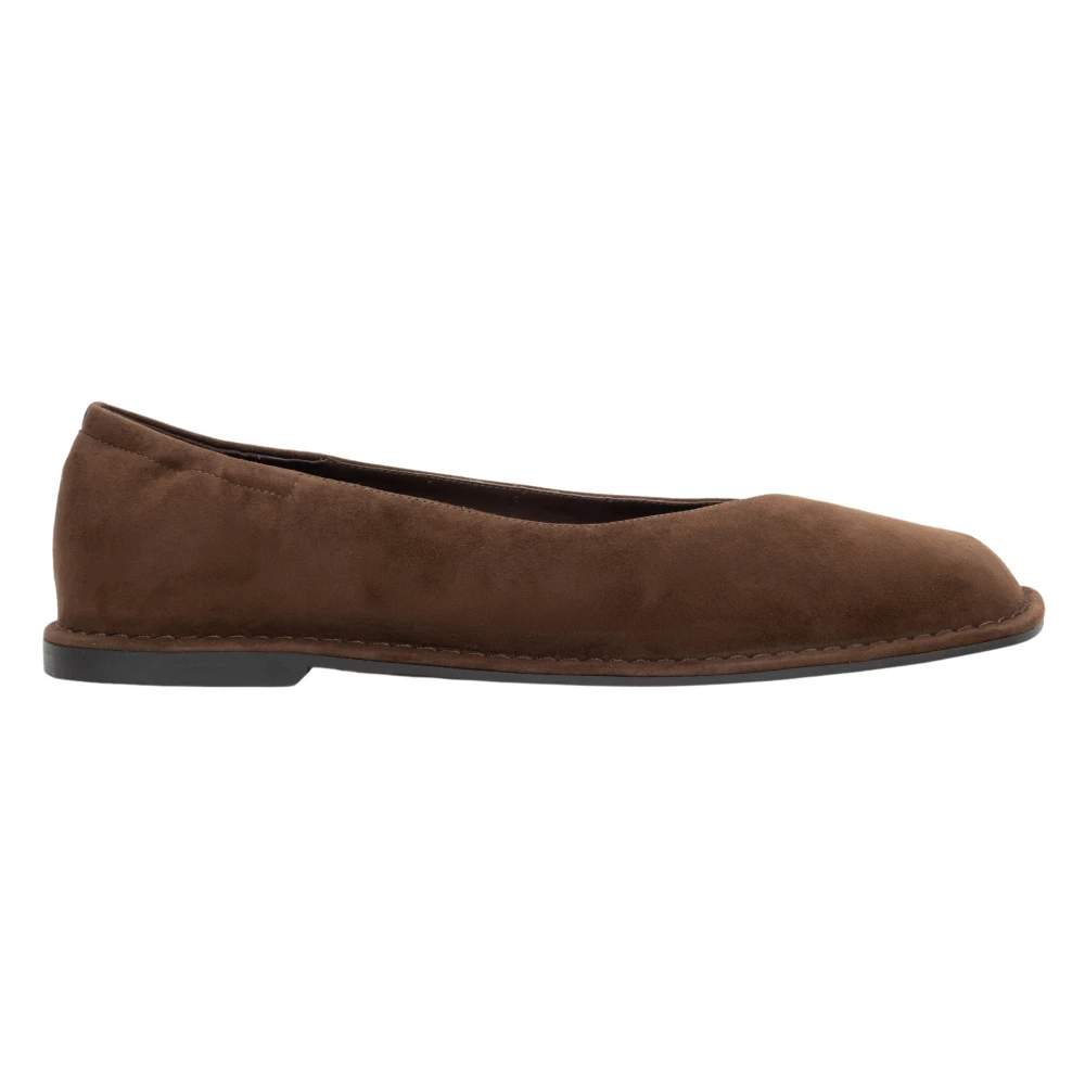 Estro Mujer Marrón - Bailarinas Descalzas De Terciopelo - Shoes - 36 Eu