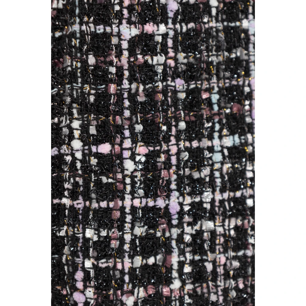 Balmain Tweed Broek Black Dames