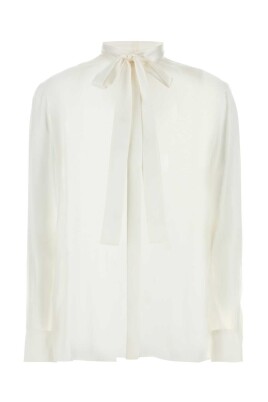 white-silk-shirt