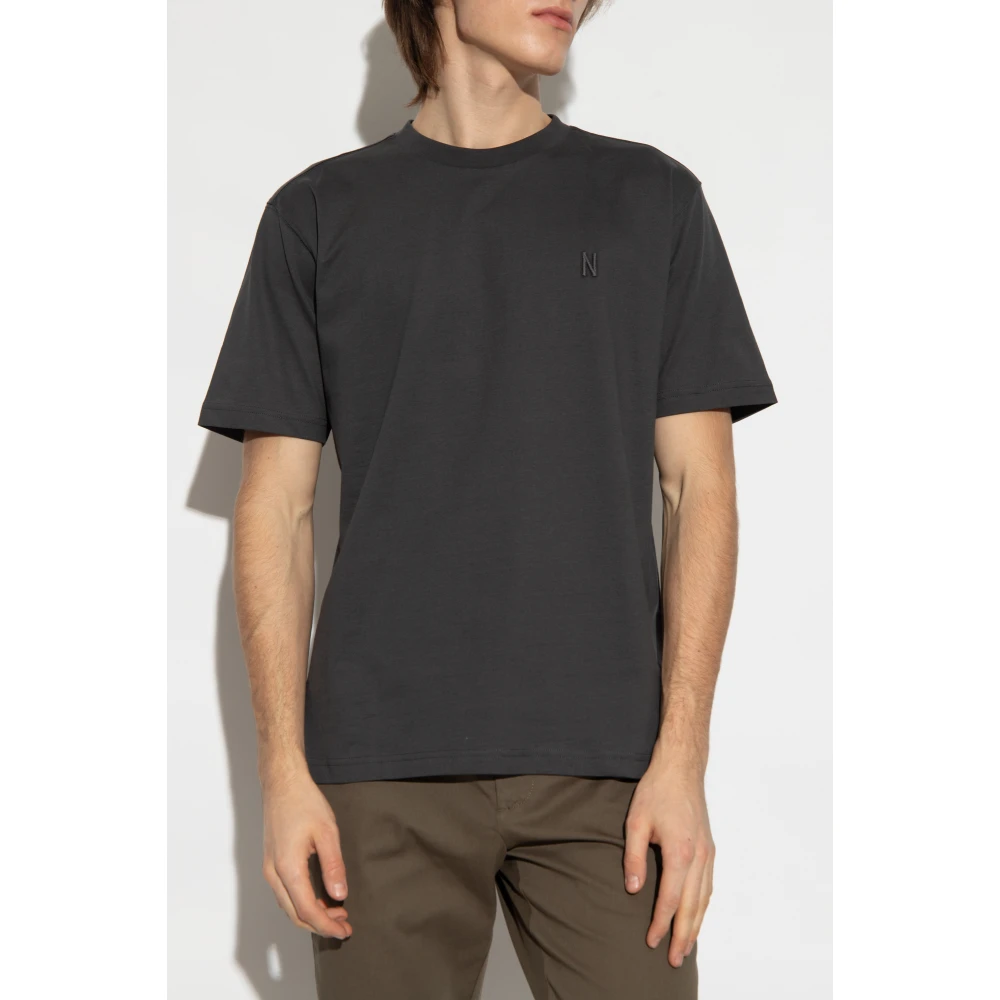 Norse Projects Johannes T-shirt Gray Heren