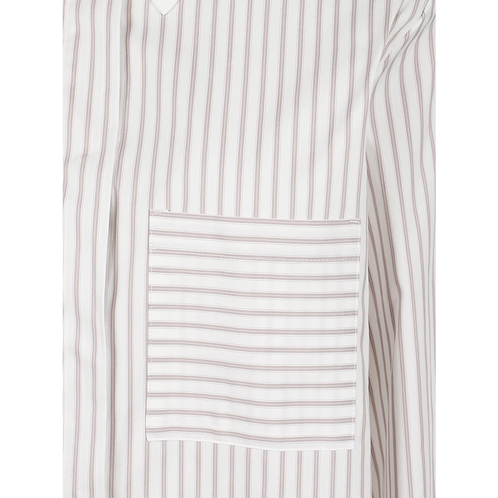 Marella Grijze Katoenen Overhemd Gray Dames