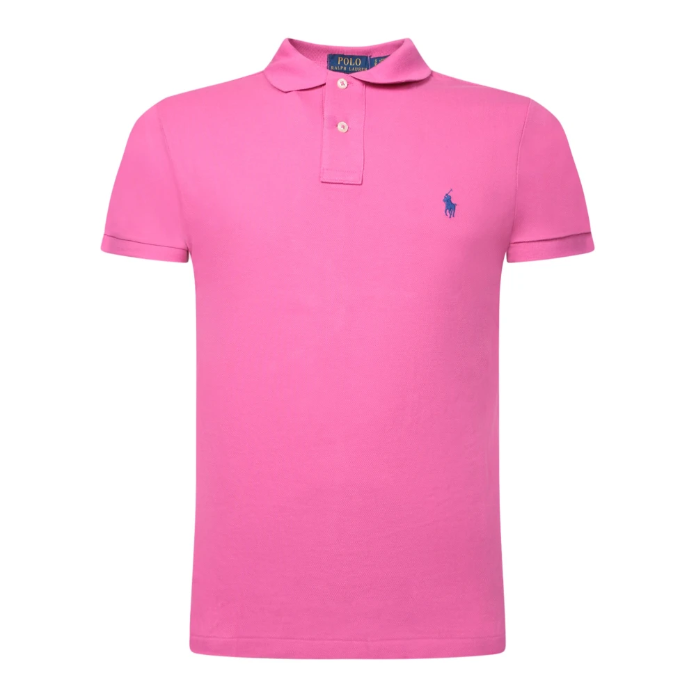 Polo Ralph Lauren Peony Pink Polo Shirt Pink, Herr