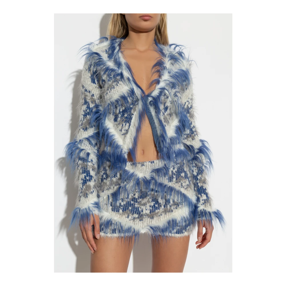 Diesel Cardigan M-Fauliner Blue Dames