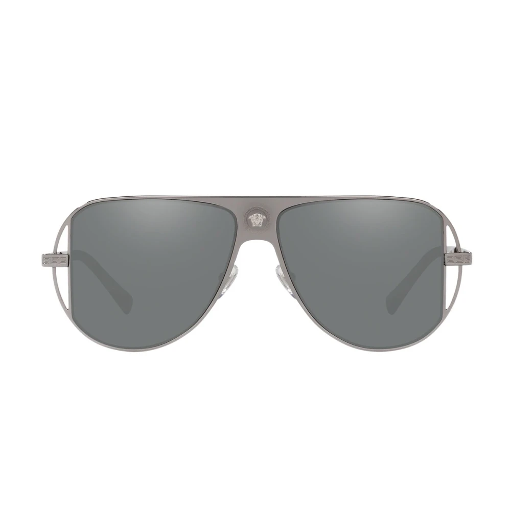 Metall Pilot Solbriller med Dristig og Stilig Stil