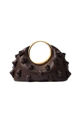 Mini handväska med armbandshandtag