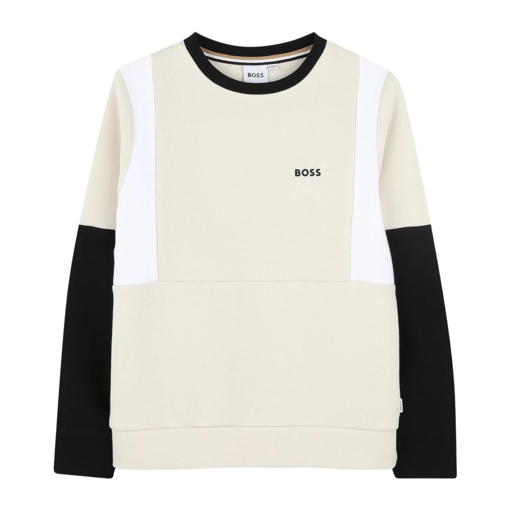 Hugo Boss Barn Crewneck Sweater Sand Beige, Pojke