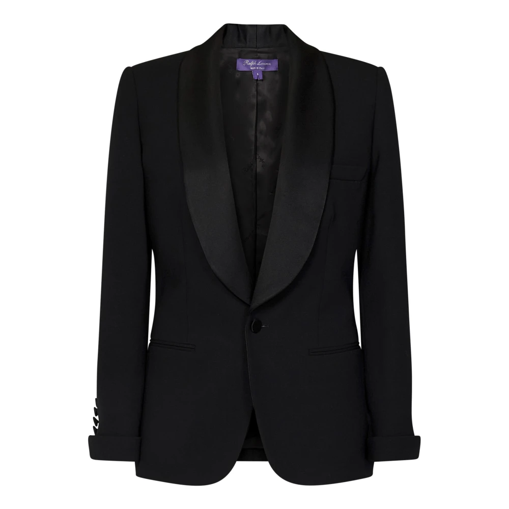 Ralph Lauren Zwarte Blazer Black Dames