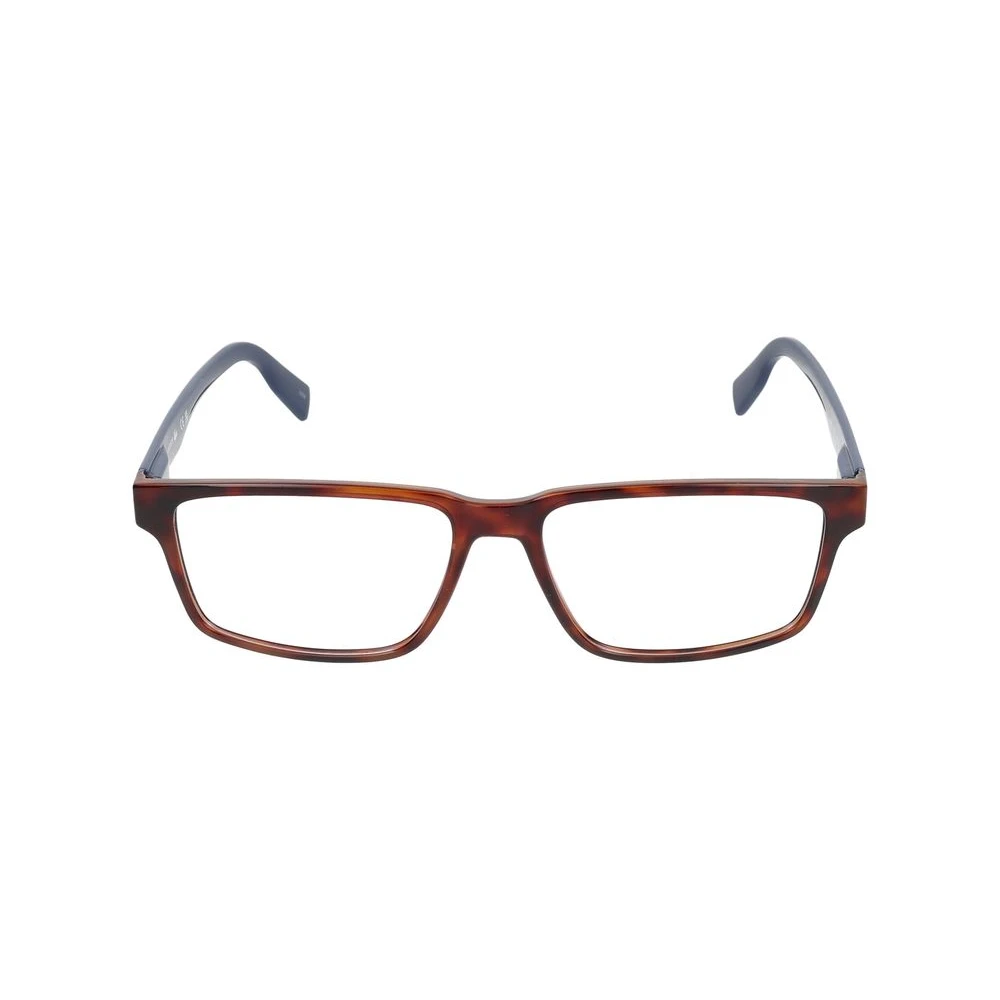 Lacoste Unisex Brown Glasses, 56 Mm, Stylish Eyeglasses In Havana Color