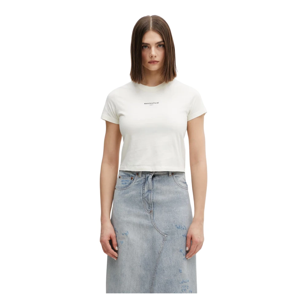 Maison Kitsuné Donna Beige - Magliette Baby - Tops - L