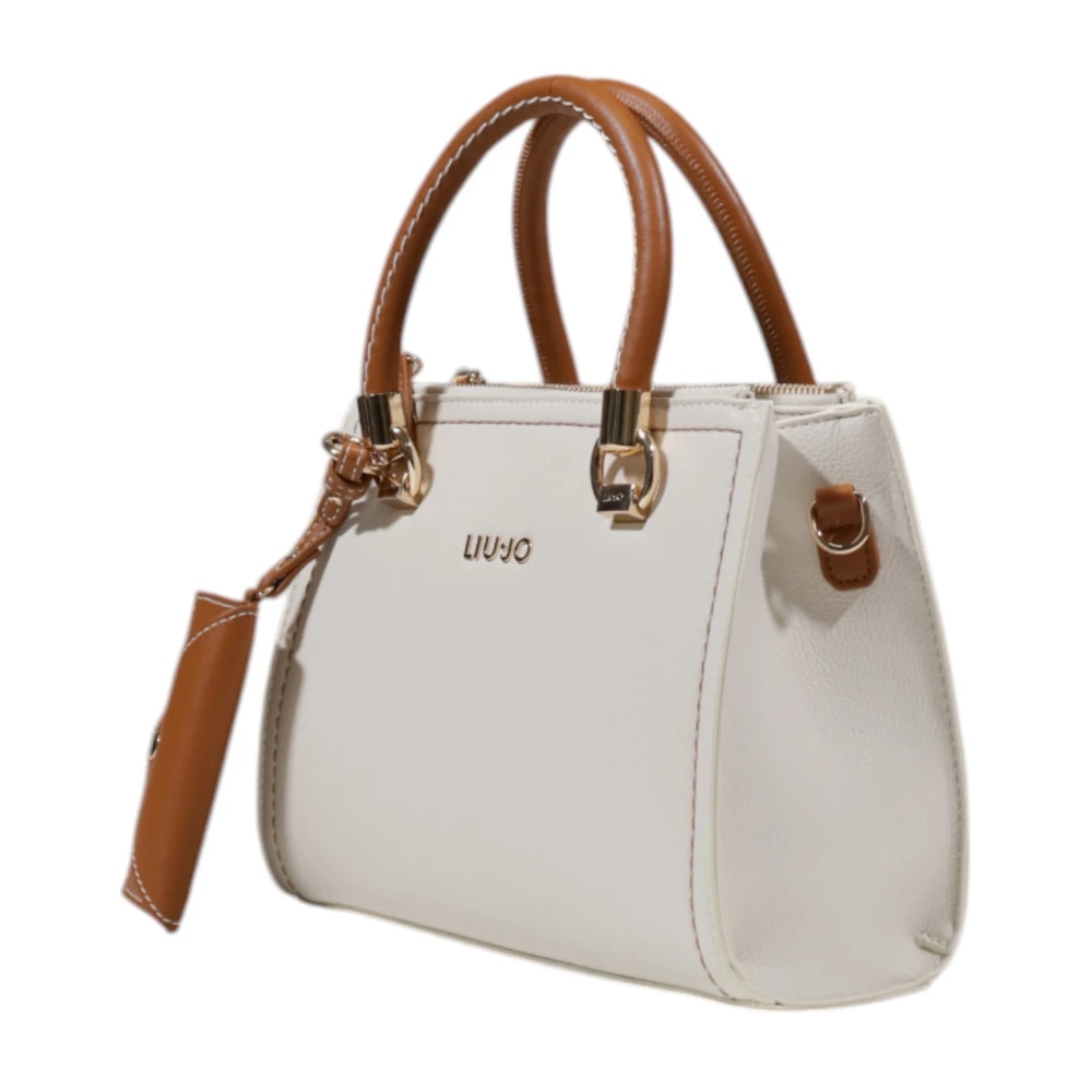 Liu Jo Lente Zomer Dames Middelgrote Tas Collectie White Dames