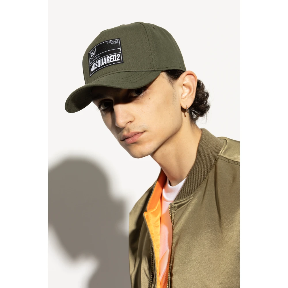 Dsquared2 Baseball Cap Green Heren