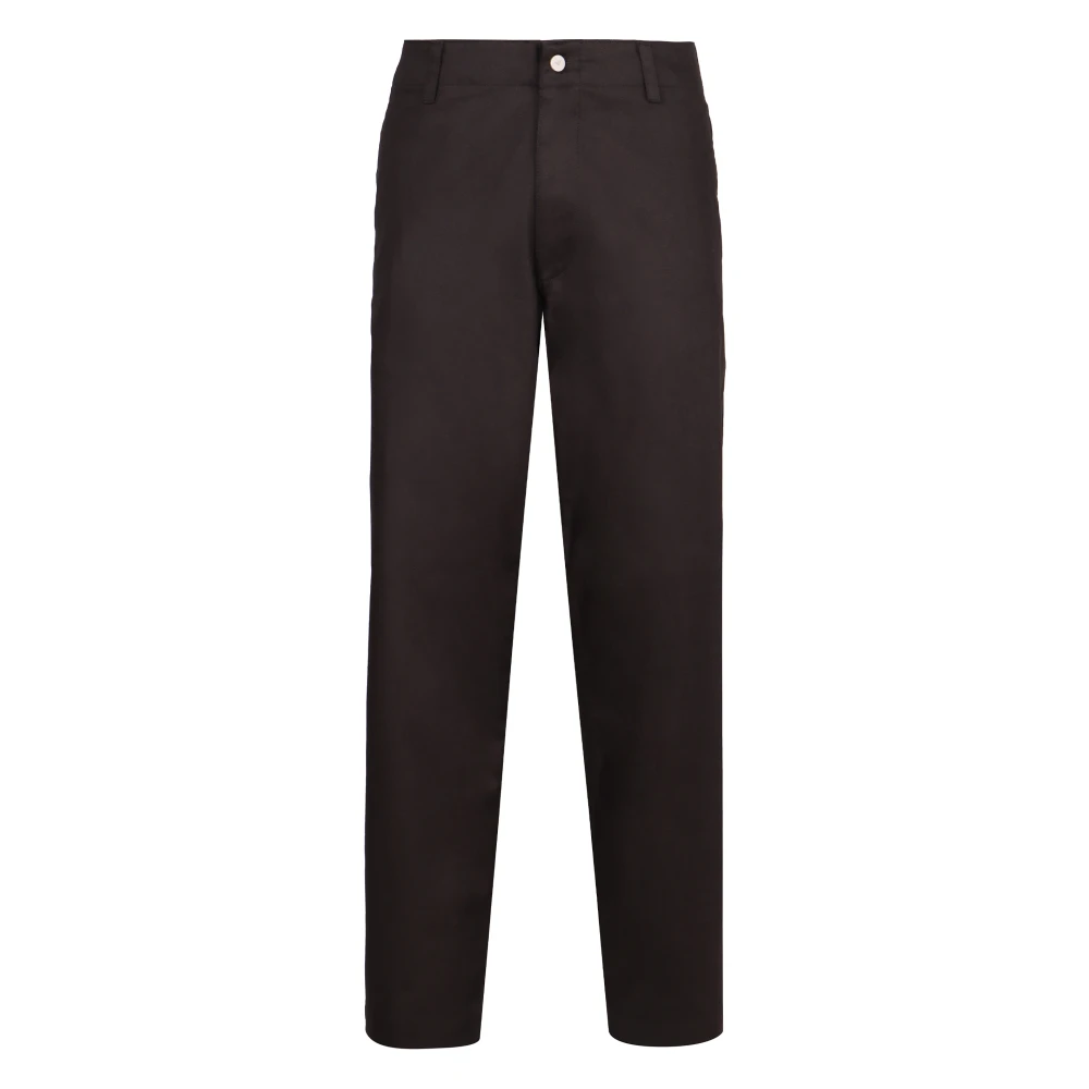 Emporio Armani Katoenen Stretchbroek met Achterzakken Black Heren