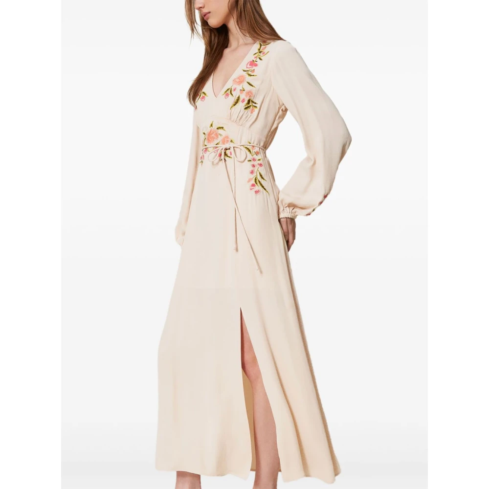 Twinset Multicolor Jurk voor Vrouwen Beige Dames