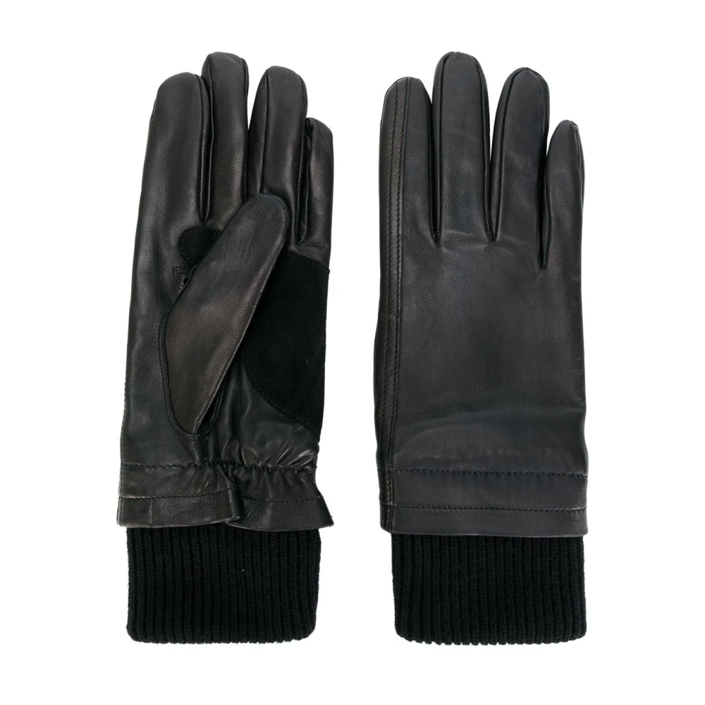 Ami Paris Stijlvolle Winterhandschoenen voor Mannen Black Heren