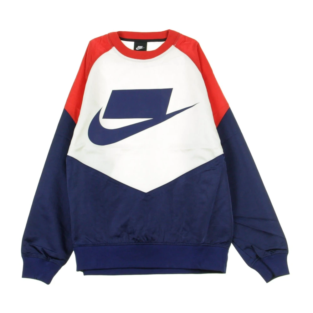 Nike Blauw Crewneck Sweatshirt Multicolor Heren