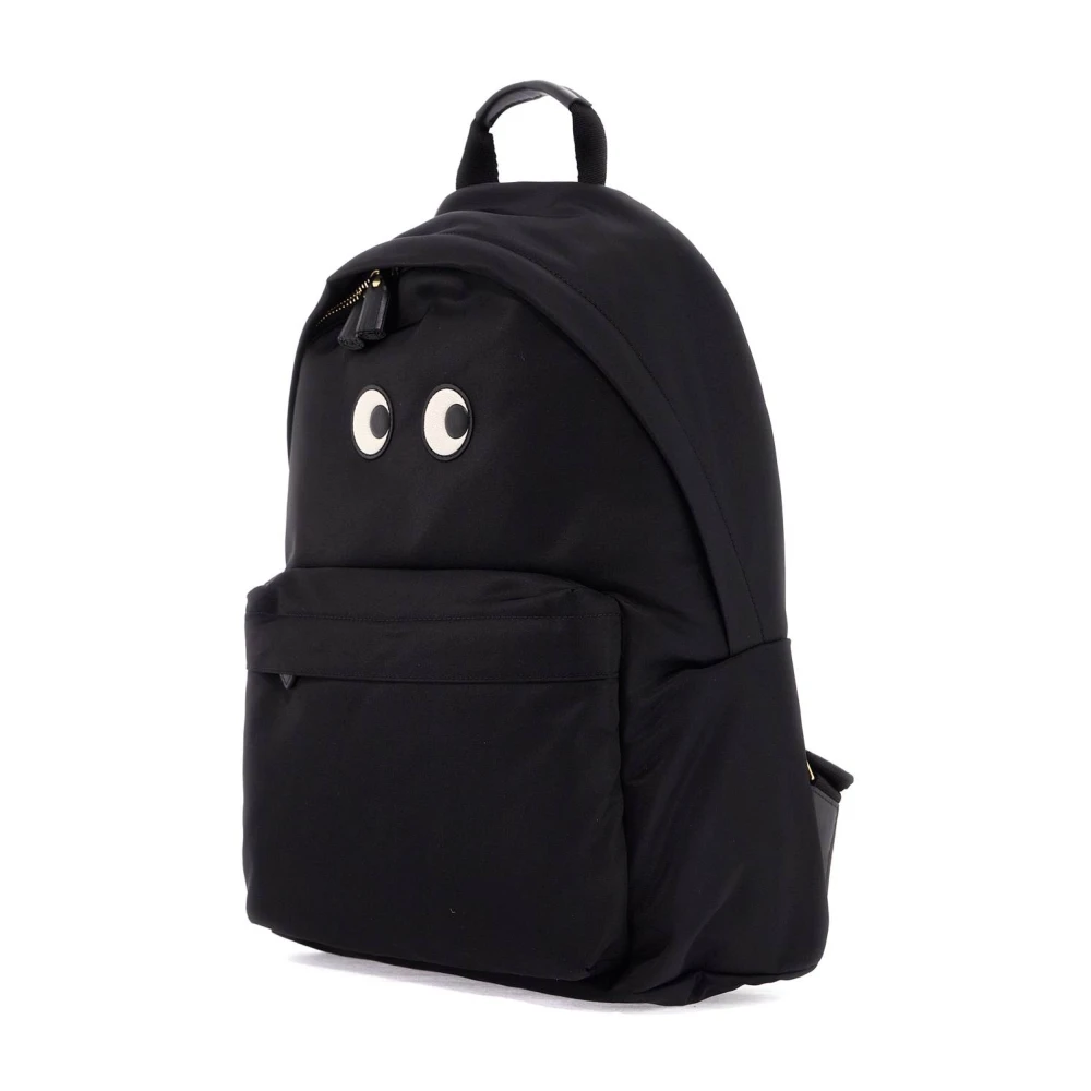 Anya Hindmarch Ogen Patch Rugzak Black Dames