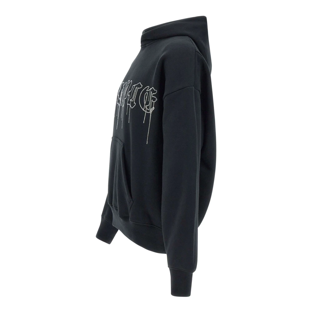 Purple Brand Zwarte Fleece Beauty Sweatshirt Hoodie Black Heren