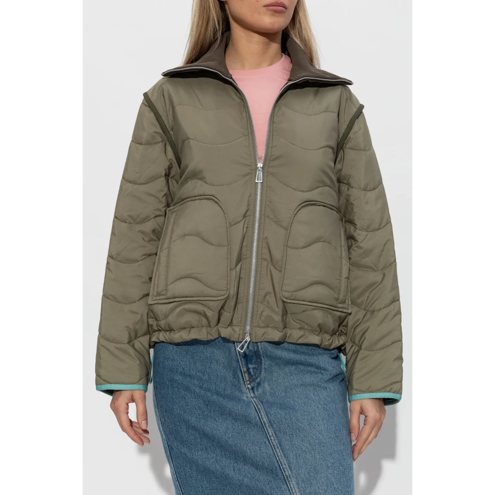 PS By Paul Smith Geïsoleerde jas Green Dames