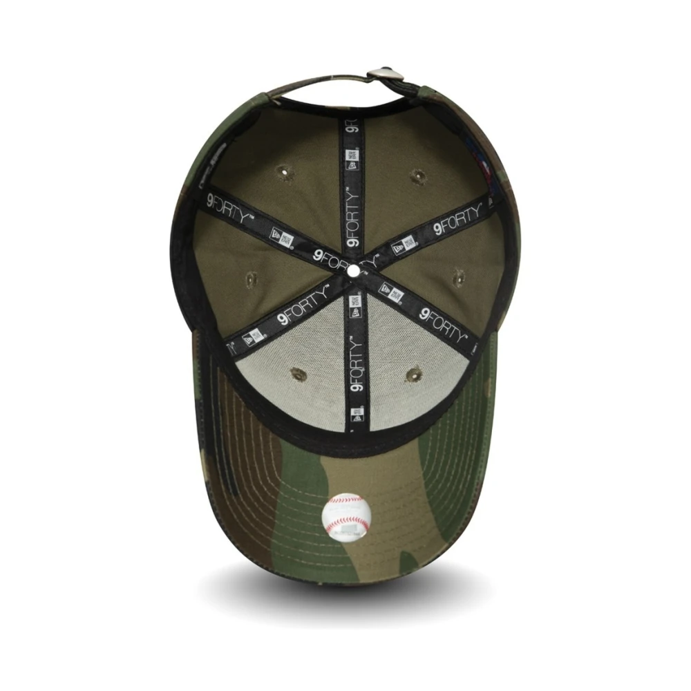 new era Groene Camo Yankees Kinderen Essentiële Pet Multicolor Heren