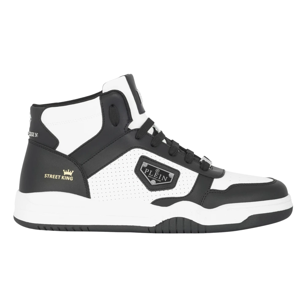 Philipp Plein Mid-Top Sneakers Street King unisex Schoenen Zwart