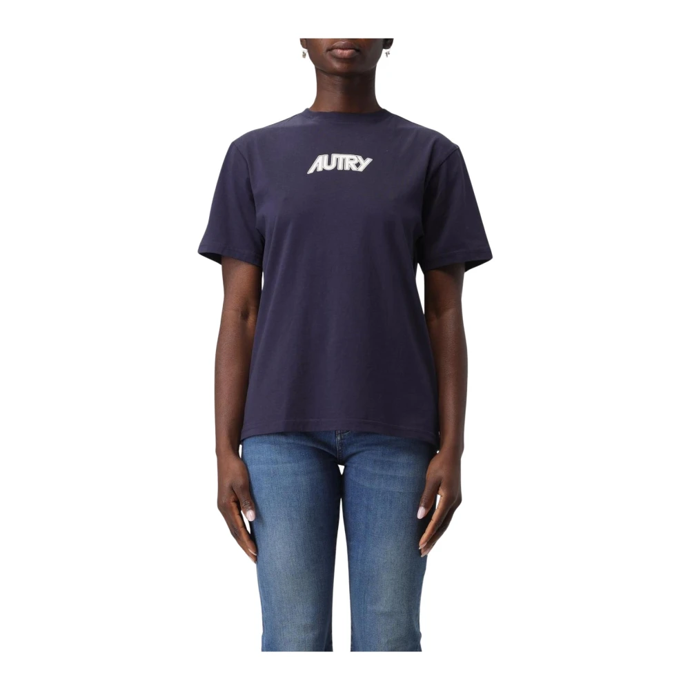 Autry - Tops > T-Shirts - Blue - Autry - Modalova