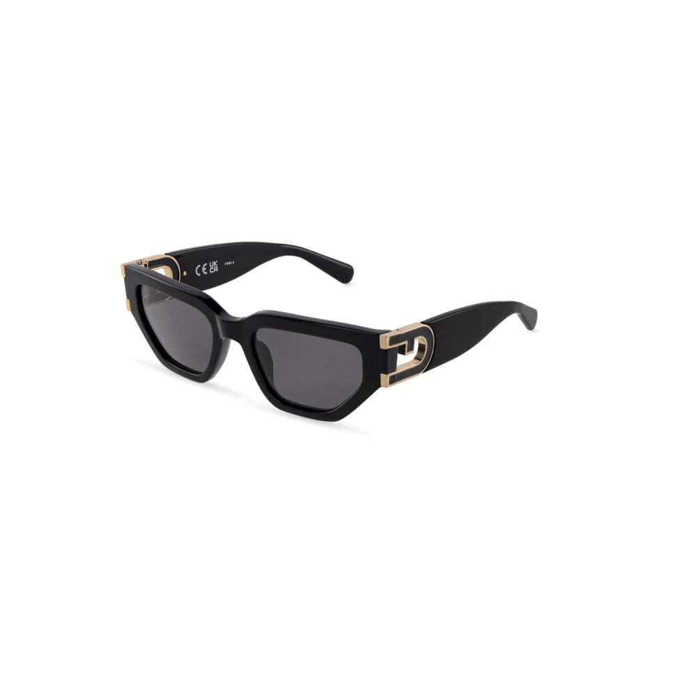 Furla Women's Black Sunglasses, 53 Mm, Sfub09 Sunglasses