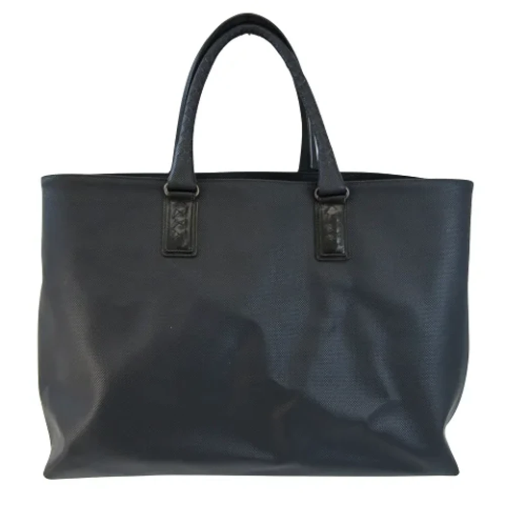 Bottega Veneta Vintage Pre-owned Fabric shoulder-bags Black Dames