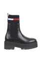 bottines-chelsea-sock-flatform-noires
