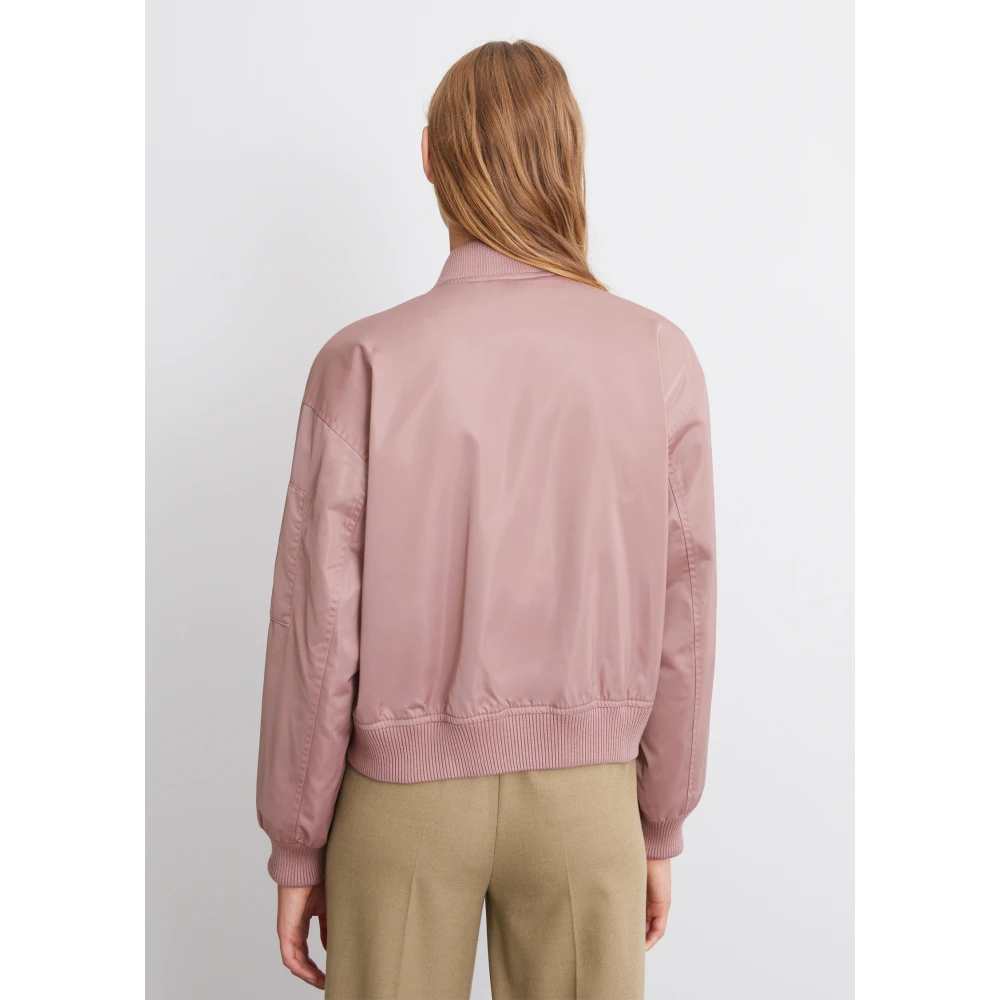 Marc O'Polo Reguliere aviator-stijl blouson Blue Dames