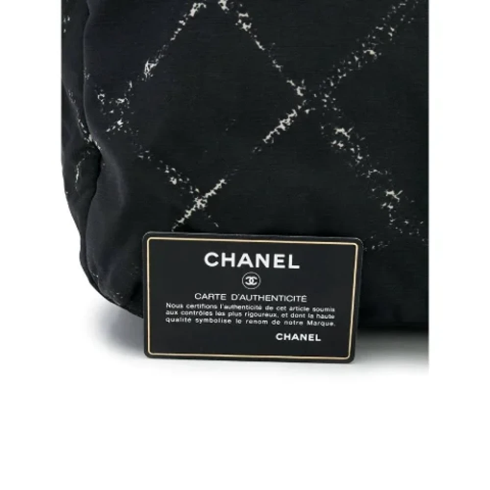 Chanel Vintage Pre-owned Fabric chanel-bags Blue Dames