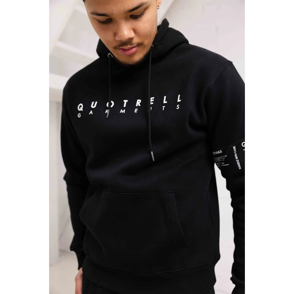 Quotrell Zwart Heren Trainingspak Hoodie Winter Black Heren