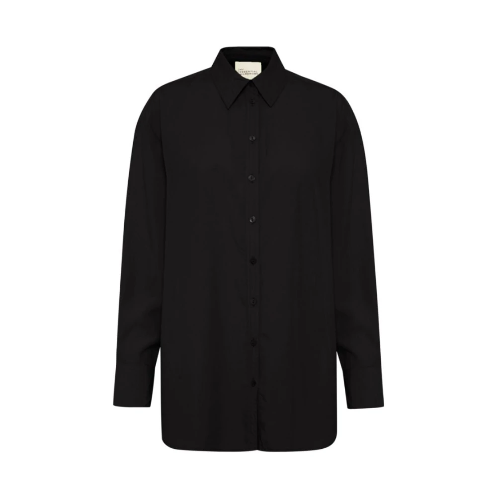 My Essential Wardrobe Zwarte Tulla Shirt Black Dames