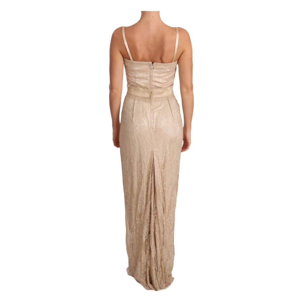 Dolce & Gabbana Party Dresses Beige Dames