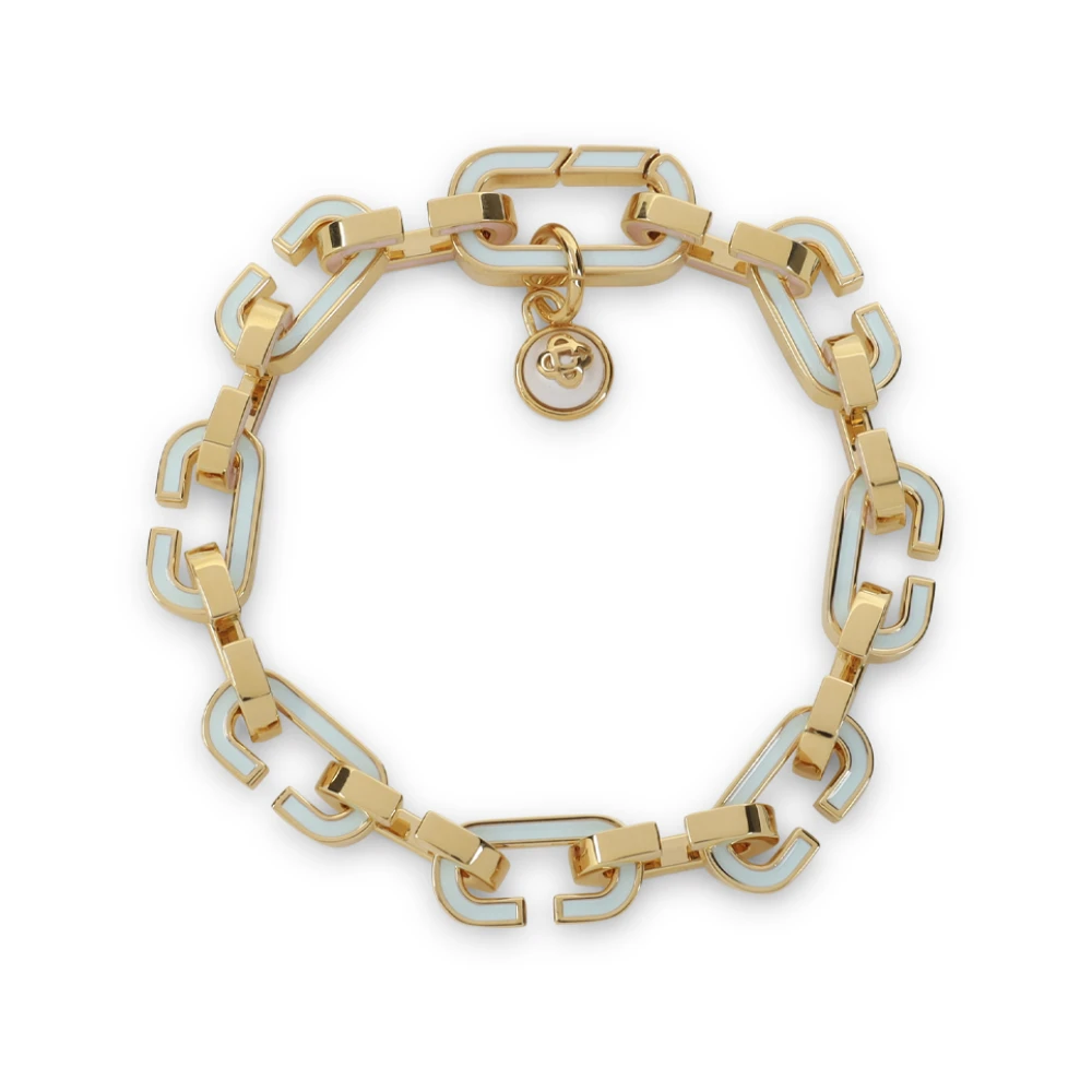 Casablanca Men's Yellow Enamel C Link Bracelet - Necklaces - One Size - Accessories