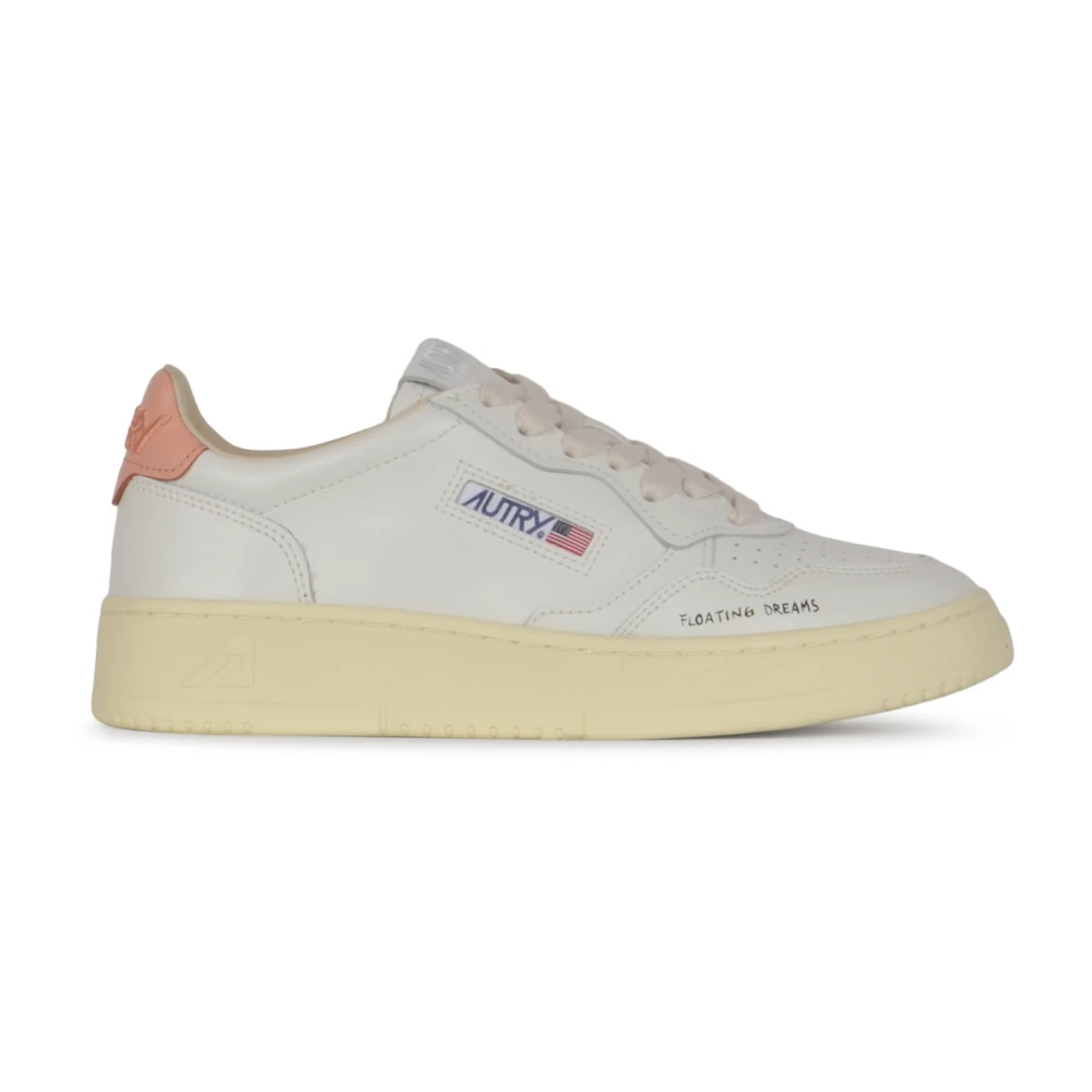 Autry Women's White Medalist Low - Sneakers - 7 Uk - Shoes