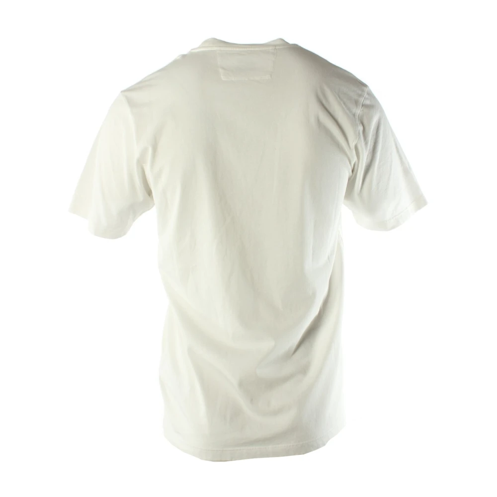 C.P. Company Heren Wit T-shirt White Heren
